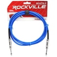 thumbnail image 4 of 4 Rockville 6'  1/4" TS to 1/4'' TS Guitar/Instrument Cable (4 Colors), 4 of 9