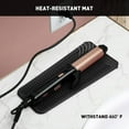 thumbnail image 5 of RUseeN 1 Pack Silicone Heat Resistant Mat Pouch for Hair Straightener, Curling Iron, Flat Iron and Hot Hair Tools, Black, 11 * 5 Inches, 5 of 7
