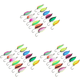 thumbnail image 1 of Ndcxsfigh Juego Cucharas para Trucha 12 Uds. Con Un Gancho Cebo Duro Con Lentejuelas Metálicas para Salmón Perca, 1 of 5