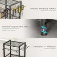 thumbnail image 5 of Garden Tool Organizer Storage, Yard Tool Organizer, Heavy Duty Garden Tool Rack Stand with Extra Hooks, 5 of 7