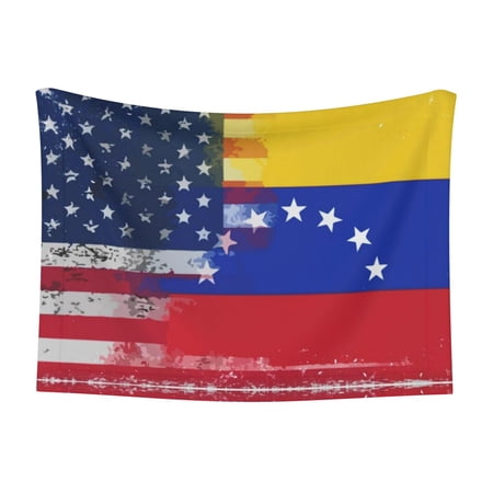 Dog Blanket America Venezuelan Flag Watercolor Soft Dog Blankets for Small Medium Dogs Pet Cat Puppy Blanket Mat Cover