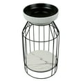thumbnail image 2 of Fine Fixtures Dumbo 18" Modern Bathroom Vanity - Black Rack with 16" Round Vessel Sink, 2 of 8