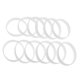 thumbnail image 1 of 2-3pack 12 Piezas s en Blanco s de Goma de Silicona Blanco 3 piezas Sunnimix Pulseras deportivas en blanco, 1 of 8