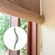 thumbnail image 3 of 4pcs Blind Cord Cleats Metal Blind Cord Winder Blinds Accessories Cord Cleats for Blinds, 3 of 3