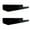 Black, variant on Tnarru 2 Pieces Acrylic Floating Wall Shelves Modern Wall Ledge Shelves for Bedroom White