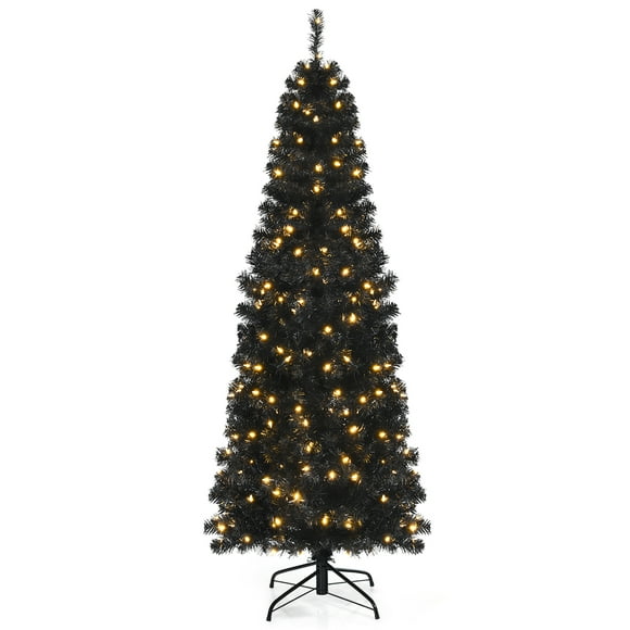 Prelit Slim Christmas Trees