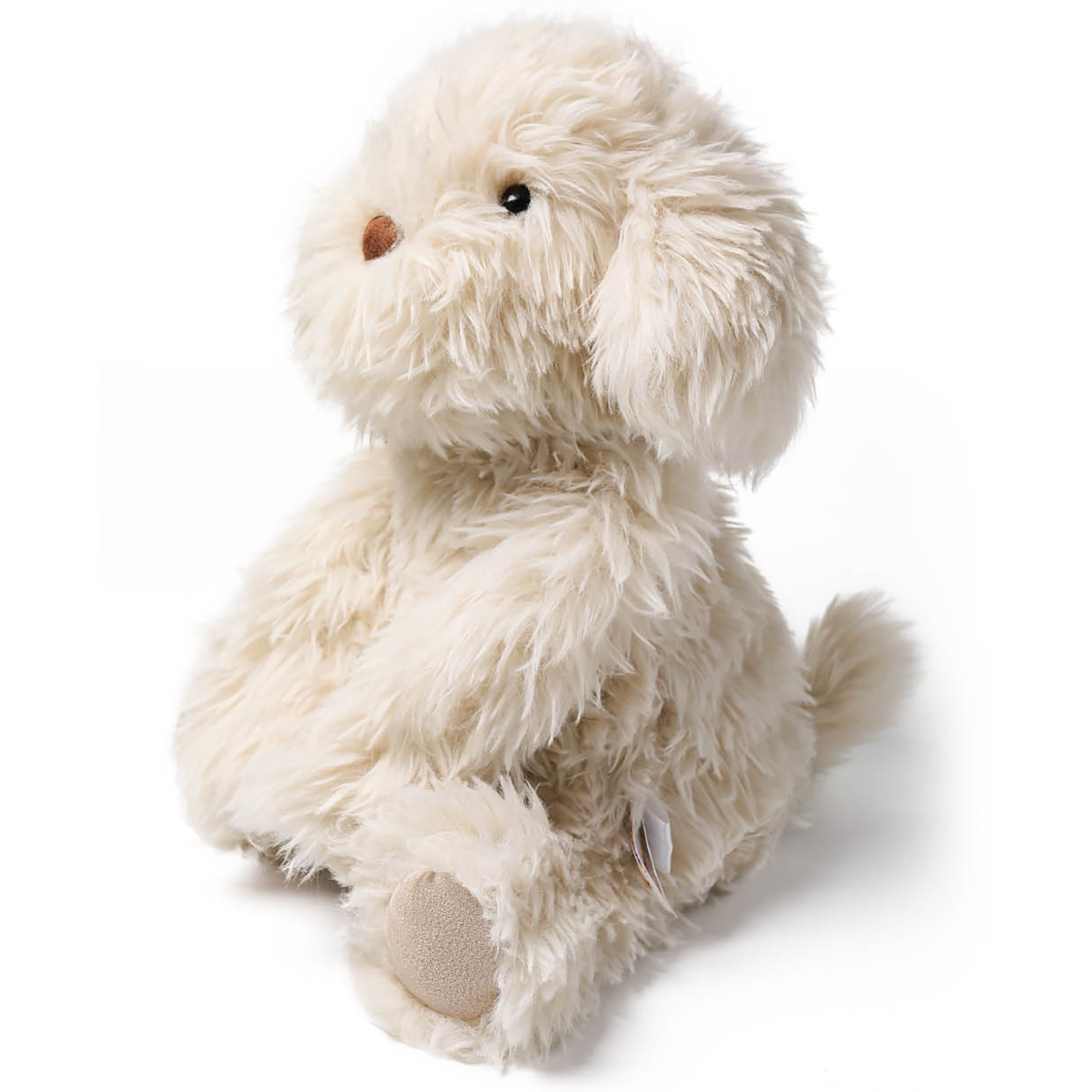 McHugs: Cute Pet Series - Ham Sheepdog - 9.8" White Stuffed Animal Plush, Soft Weighted Cuddle Toy, Cozy Comfort Play-Nap Companion, Baby-Toddler-Kids