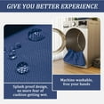 thumbnail image 5 of Snubbull Outdoor Deep Seat Cushion Set 24 X 24 X 6.5 Inch Splash-Proof & Fadeness Patio Furniture Cushions，Removable Outdoor Couch Cushions with Hidden Zipper & Adjustment Staps，Blue, 5 of 8