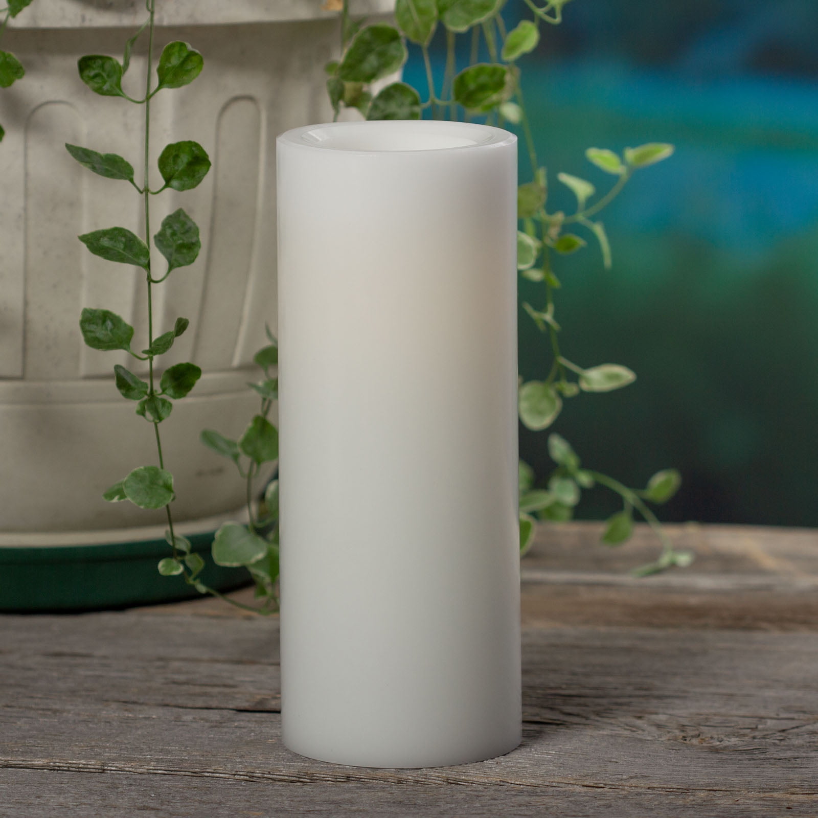 Sterno Home Premier All-Weather Wax Flameless LED Candle 