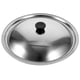 thumbnail image 3 of Tapa de sartén de acero inoxidable, tapa de olla de metal, tapa de tazón, piezas de olla reutilizables de 32 cm, 3 of 8