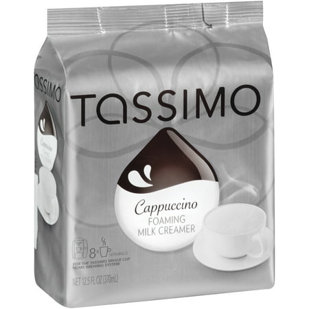 Tassimo Gevalia Caramel Latte Macchiato Coffee & Milk Creamer T Discs 8 ct  Bag 