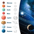 thumbnail image 4 of Placa modelo de madera del sistema solar Xylolin con planetas 3D para niños de 4 a 8 años, 4 of 7
