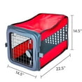 Vibrant Life 22.5" Polyester Pop Up Pet Kennel for Dogs and Cats