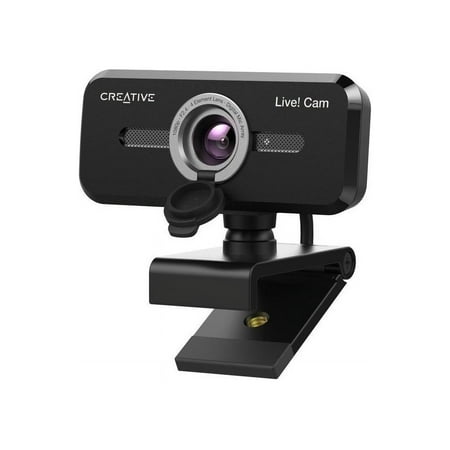UPC: 0054651194694 | Creative Live! Cam Sync 1080p V2 Full HD Wide-Angle USB Webcam with Auto Mute and Noise Cancellation for Video Calls  Improved Dual Built-in Mic  Privacy Lens Cap  Universal Tripod Mount