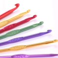 thumbnail image 1 of 12 Pcs/Set Ergonomic Stainless Steel Crochet Hooks Yarn Knitting Needles, 1 of 5