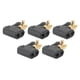 thumbnail image 4 of 5 piezas Abrazadera de boquilla de bomba de válvula de neumático Clip de bomba inflable de neumático de cobre Cabezal adaptador Conector roscado Desinflable, 4 of 10