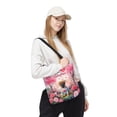thumbnail image 2 of Hello Valentine’s Day Mastiff Flower Crown Romantic Pink Floral All Over Print 3D Canvas Tote Bag Mastiffs Dog Lover Gifts Idea Reusable Handbag - 00031, 2 of 5