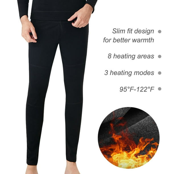 Men and Women Thermal Heated Pants USB Electric Heating Pants for Cold  Weather