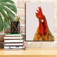 thumbnail image 3 of Epic Graffiti 'Chicken or The Egg' by Green Lili, Giclee Canvas Wall Art, 12"x16", 3 of 6