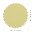 thumbnail image 2 of COMPUKAS 200pcs Certificate Stickers For Certificate Award Seals With Golden Aluminum Foil Scallop Edge For Individuals, 2 of 7