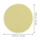 thumbnail image 2 of unbranded 200Ud Stickers Para Y Embossing Con Borde Serrado En Color Dorado Para Uso Profesional, 2 of 7
