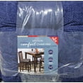 thumbnail image 1 of Whitley Willows Reversible Comfort Chair Pad 2 Pack Navy Peony, 1 of 2