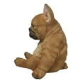 thumbnail image 4 of Laid Back Sitting Realistic Adorable French Bulldog Puppy Dog Figurine 7.5"H, 4 of 9