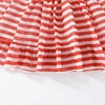 thumbnail image 7 of Splozh 4th Of July Outfits for Toddler Girls Toddler Girls Independence Day Stars Striped Printed Dress 4th Of July Kids Ruffles Princess Dresses Red,18 Months, 7 of 7