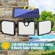 thumbnail image 1 of Solar Powered Sensor Wall Light Outdoor Waterproof Lighting Home Garden Lights, 1 of 5
