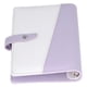 thumbnail image 3 of A6 Budget Binder Multifunctional Compartment Design Portable PU Leather Notebook Binder for Office School Purple, 3 of 3
