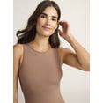 thumbnail image 5 of Joyspun Women's Seamless Slimming High Neck Bodysuit, Sizes XS-XXXL, 5 of 8