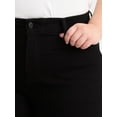 thumbnail image 4 of Terra & Sky Women's Plus Size Bermuda Shorts, 9" Inseam, Sizes 14W-26W, 4 of 5