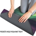 thumbnail image 3 of Colorful Tie Dye Spiral Galaxy Pattern Hot Yoga Mat Towel Non Slip for Hot Yoga - Quick-Drying Yoga Mat Cover with 4 Corner Pockets with Travel Bag - Hot Yoga Towel Non Slip 70"x26", 3 of 6