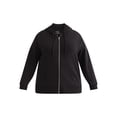 thumbnail image 5 of Time and Tru Women's and Women's Plus Zip Up Fleece Jacket with Hood, Sizes XS-4X, 5 of 5