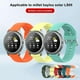 thumbnail image 4 of 3/2/1pcs Watchband For Xiaomi Watch Xiaomi Haylou Solar LS05 Silicon Strap Bracelet Wristband, 4 of 5