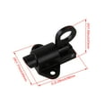thumbnail image 1 of BQLZR 2 Pcs Verrou de Portail Automatique à Ressort Loquet de Charge Verrou de Porte Auto-Fermant, 1 of 5