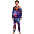 thumbnail image 2 of Jamsmile Toddler Boys Outfit Sets Spring Tracksuits Graphic Print Hoodie And Jogger Pants Two Piece Children Boys Outfits, 2 of 3