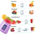 thumbnail image 4 of Mini exprimidor portátil USB, exprimidor de 6 cuchillas, Mini vaso de jugo de fruta portátil eléctrico, 4 of 5