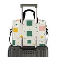 thumbnail image 2 of FORMRS 16" Laptop Bag Carrying Sleeve Case with Handle Travel Shoulder Briefcase, Green Abstract Pattern, 2 of 8
