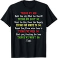 thumbnail image 2 of 100% Cotton Funny Things We Did T-Shirt Music Tee for Men T-Shirt, 2 of 5