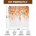 thumbnail image 7 of nqOlkjepod Orange Eucalyptus Leaves Chair Covers Set of 4, Decorative Chair Back Cover, Spring Floral Summer Botanical Dining Room Chair Slipcovers Removable Chair Protectors Covers for Party Banquet, 7 of 7