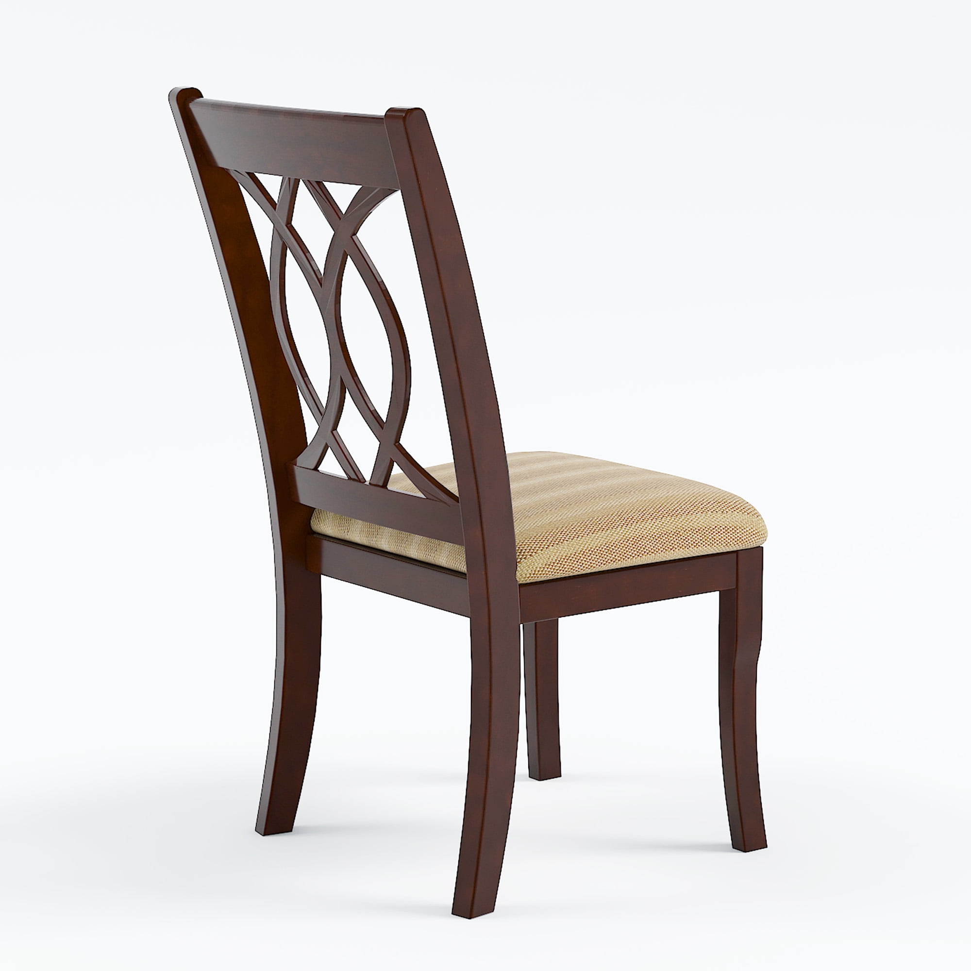 Furniture of America Goddard Padded Dining Chairs - Set of 2, Brown