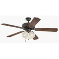 thumbnail image 4 of Craftmade Pro Builder 52 in. Indoor Ceiling Fan with Pointed Blades and 4 Lights, 4 of 11