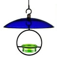 thumbnail image 7 of Mosaic Birds M383-200-15 Petite Glass Baffle Dome Bird Feeder, Cobalt Blue, 7 of 7