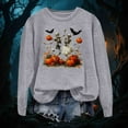 thumbnail image 6 of Godom Halloween Womens Sweatshirts Pumpkin Graphic Crewneck Sweaters Casual Tops Comfy Fall Fashion Outfits Winter Clothes 2025, 6 of 7