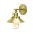 thumbnail image 4 of Gatco 1713 Modern Farmhouse Metal Single Sconce, Brushed Brass, 4 of 4