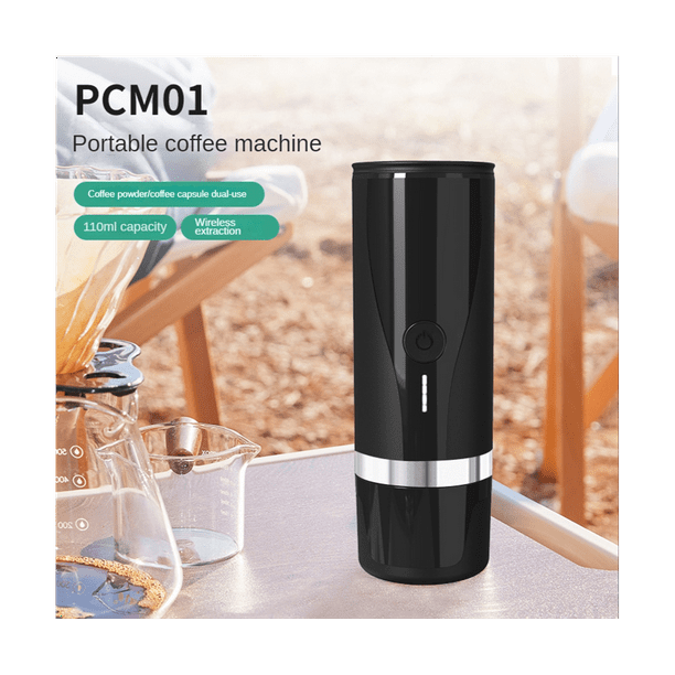 Portable Coffee Maker Rechargeable Espresso Machine Mini Car Coffee