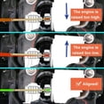 thumbnail image 4 of For Mercruiser Alpha Volvo Gimbal Bearing Installer Engine Alignment Tool Kit, 4 of 5