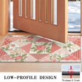 thumbnail image 3 of Pioneer Flower Floral Print Pattern Door Rugs,Washable Non Slip Door Mats Indoor,Decorative Door Mats,Entry Mat Indoor for Entrance,Bedroom,Kitchen,Bathroom,17"x30", 3 of 6