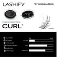 thumbnail image 3 of Recambio para extensiones de pestañas Lashify Curl, 12 mm, color negro brillante, 3 of 8